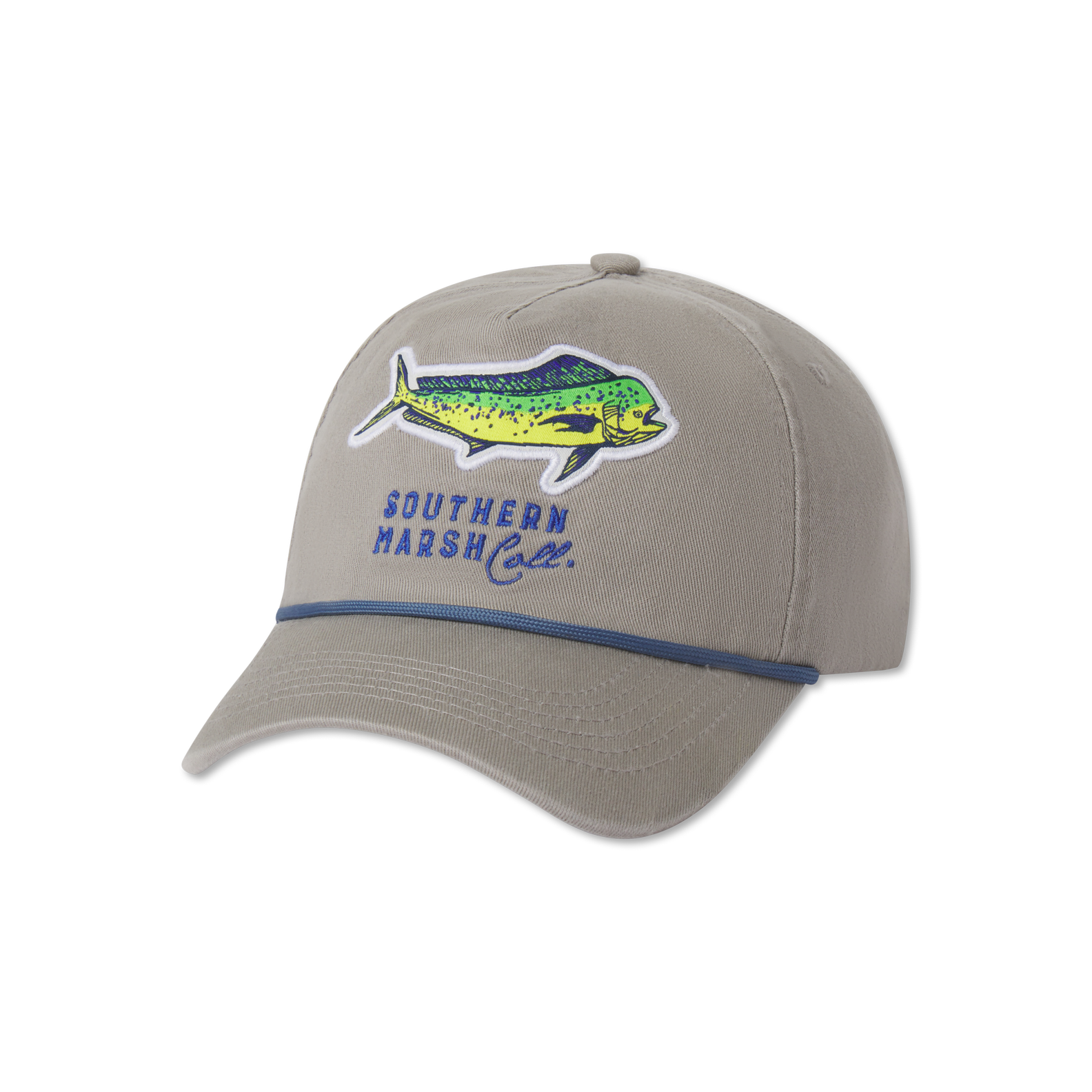 Ensenada Rope Hat - Mahi Mahi Patch – Southern Marsh Collection