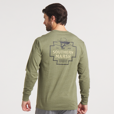 Washed Dark Green | ON MODEL BACK