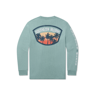 Washed Moss Blue