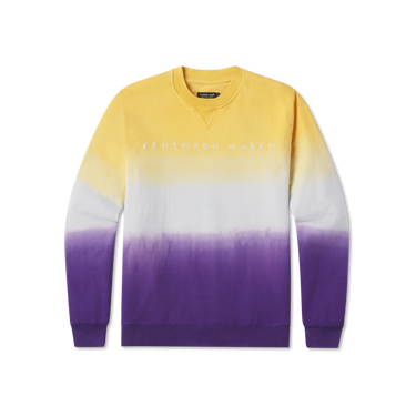 Purple and Yellow Dip Dye