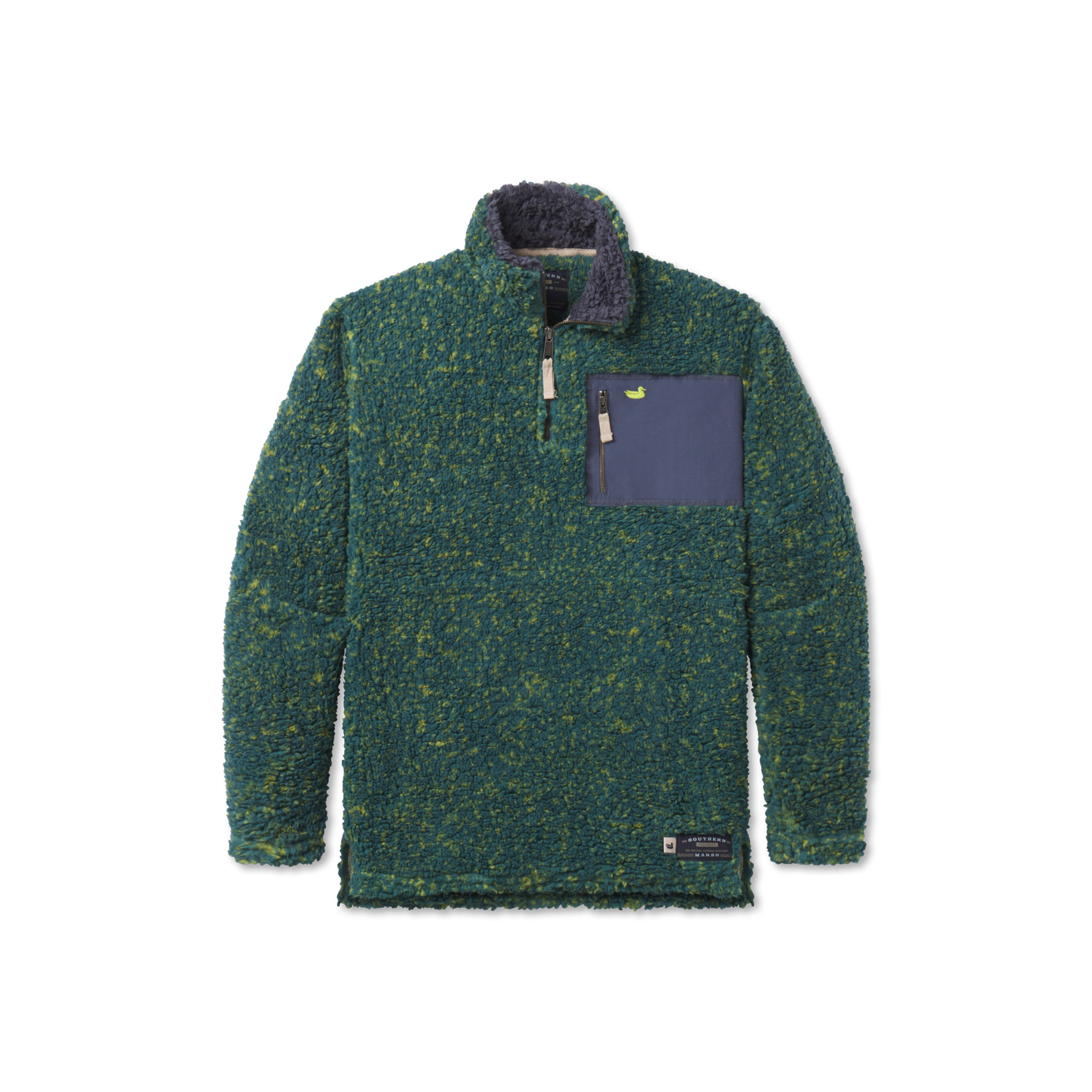 Sherpa Pullover Blue Ridge Fleece – Southern Marsh Collection