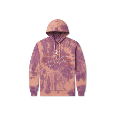 Peach and Purple