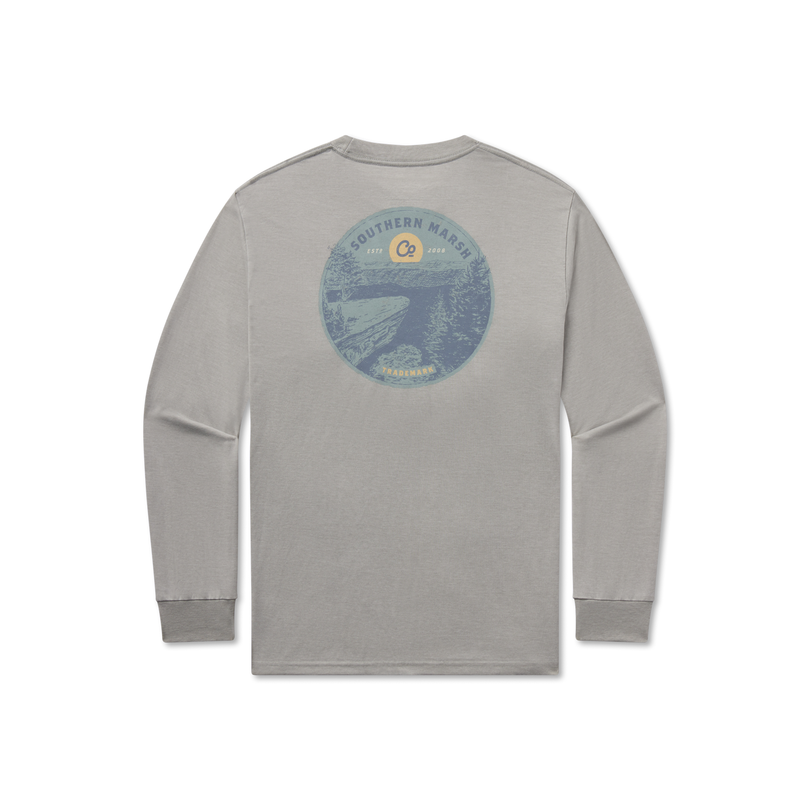 Long Sleeve Mesh 'Lagoon' Tee main image 1