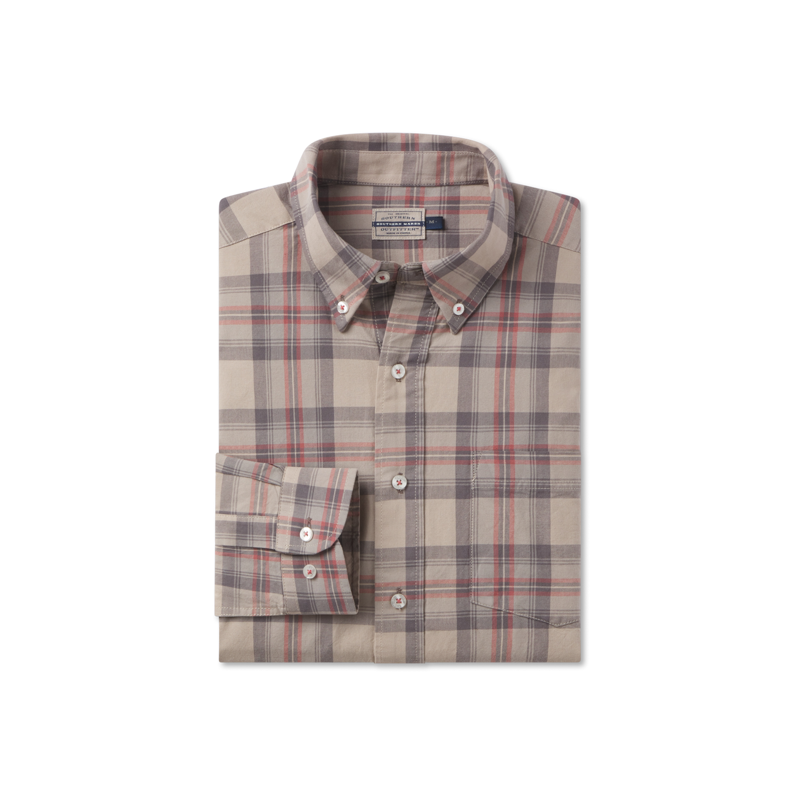 southern dress shirts Southern Tide Men's Bowry Brrr Intercoastal Sport Shirt