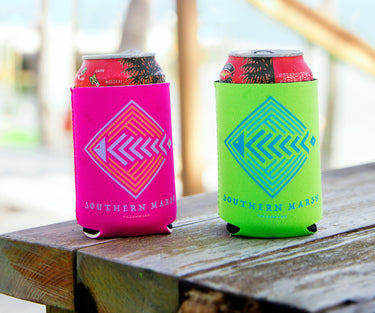 Neon Pink | Aztec Catch Coozie | Lifestyle