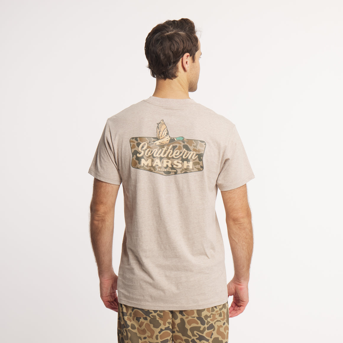 Washed Burnt Taupe | ON MODEL | BACK