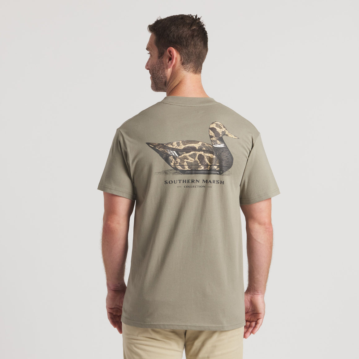 Stonewall Olive | On Model | Back