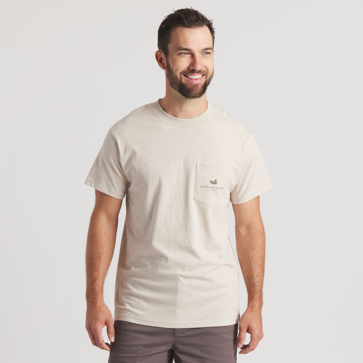 Washed Oatmeal | On Model | Front
