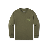 Washed Dark Green Heather | Front