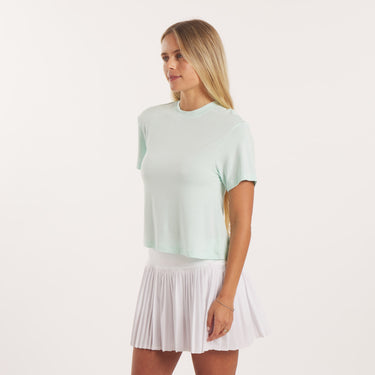 White | On Model Skirt