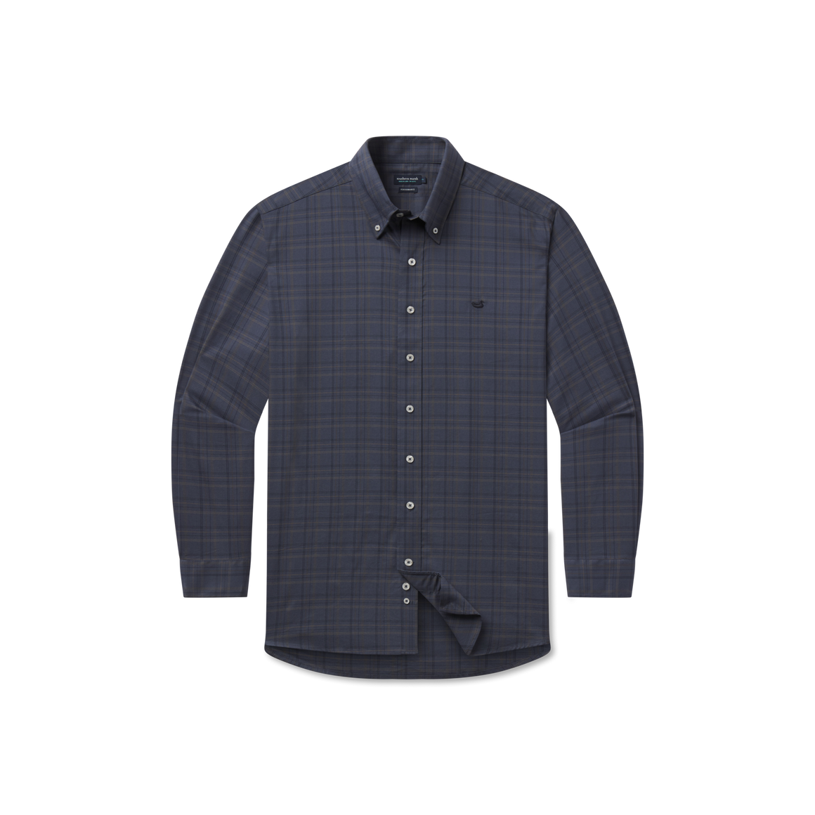 Chatham Lines Performance Dress Shirt, Dark Bluebonnet & Blue / Extra Small