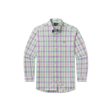 Purple Green & Gold Plaid