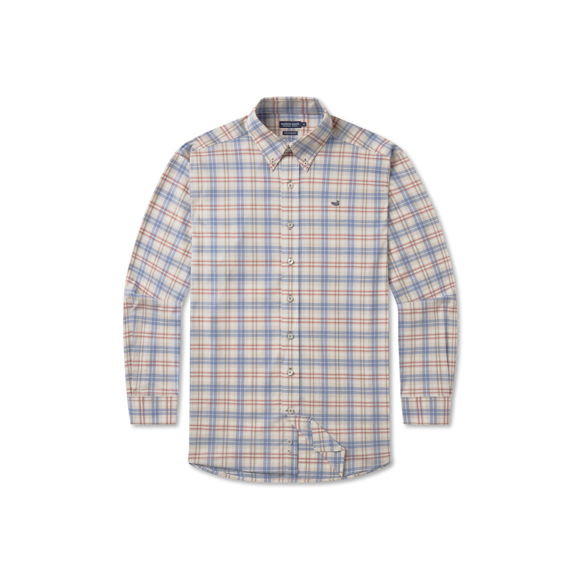 Slate & Burnt Taupe Plaid | FRONT