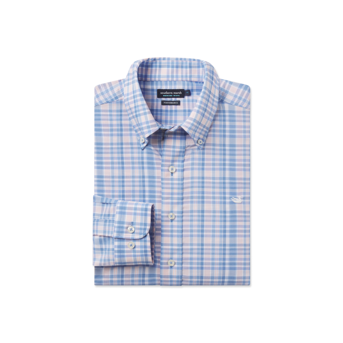 southern marsh dress shirts Tillman Windowpane Shirt Navy and Mint Tillman / Small le dimos a la camisa un corte clsico Southern Marsh Nassau Performance Plaid