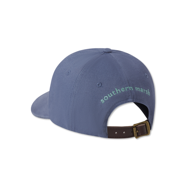 Slate Hat with Green Duck | Back