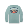 Washed Moss Blue