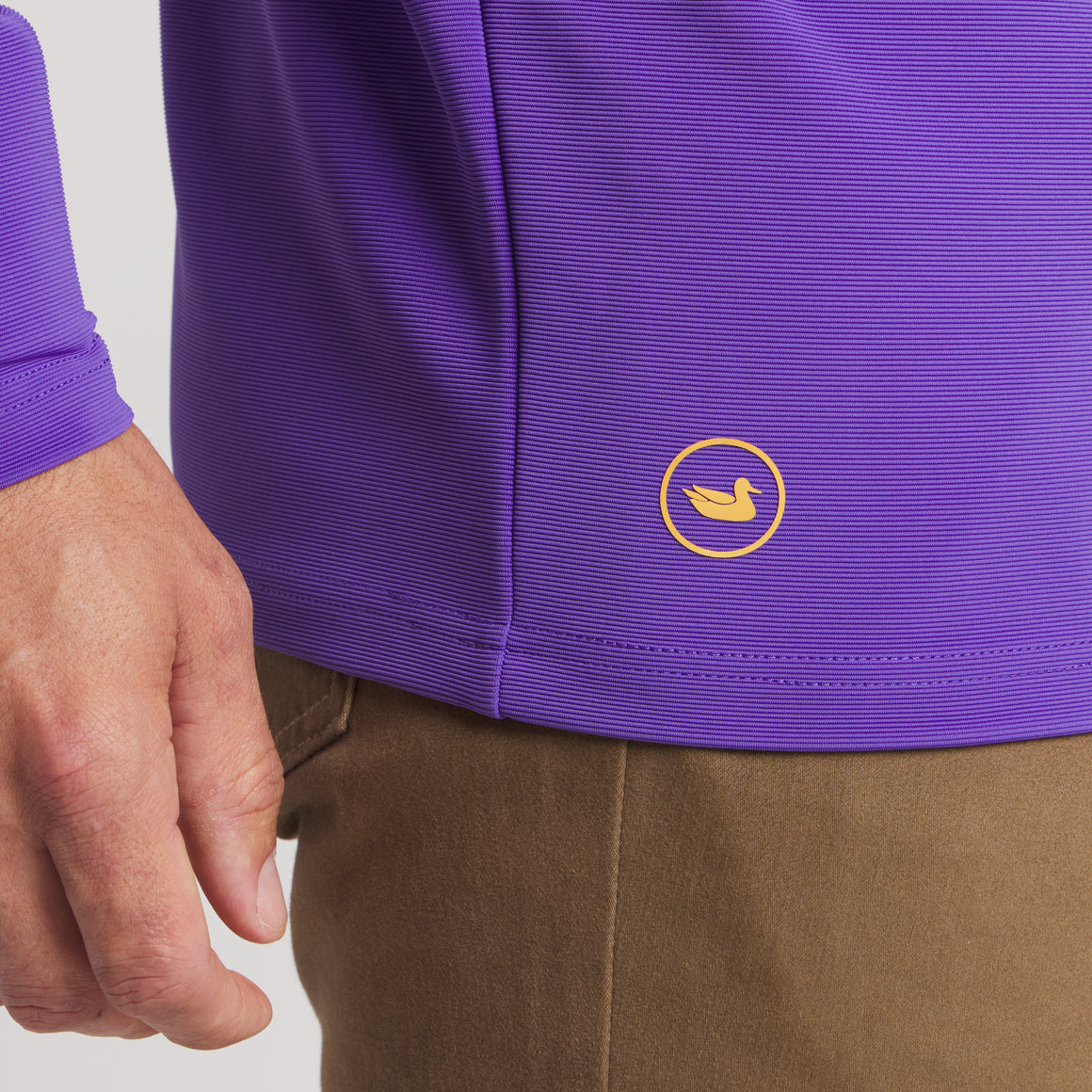 Purple With Yellow | On Model Details