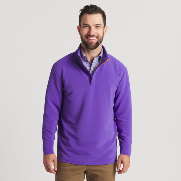 Purple With Yellow | On Model Front