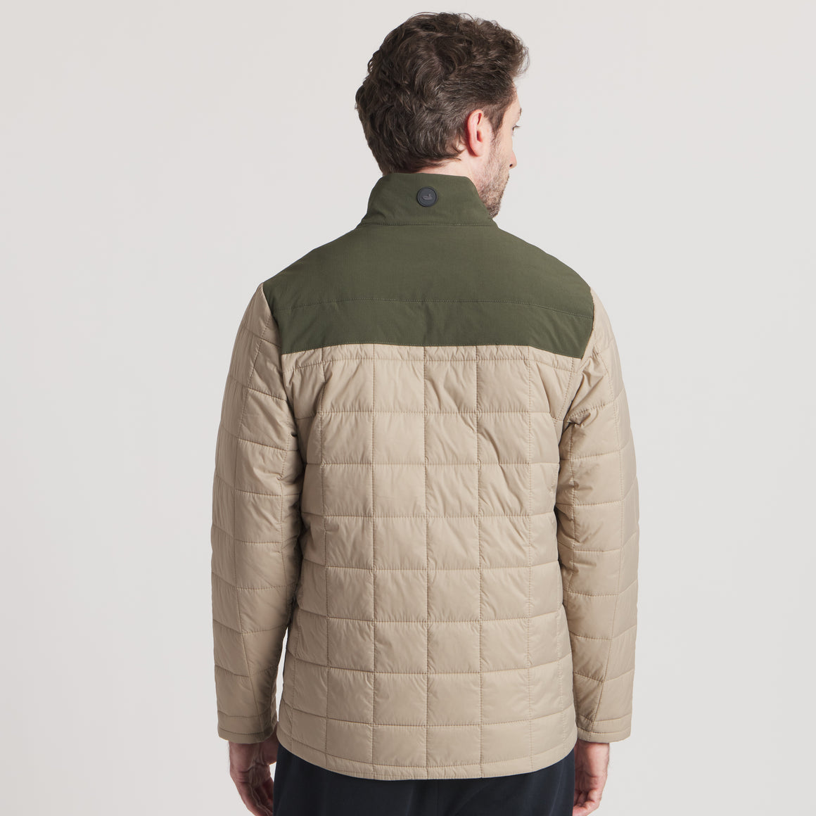 Khaki | On Model Back