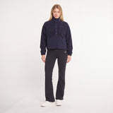 Navy | On Model | Full Body Buttoned Up