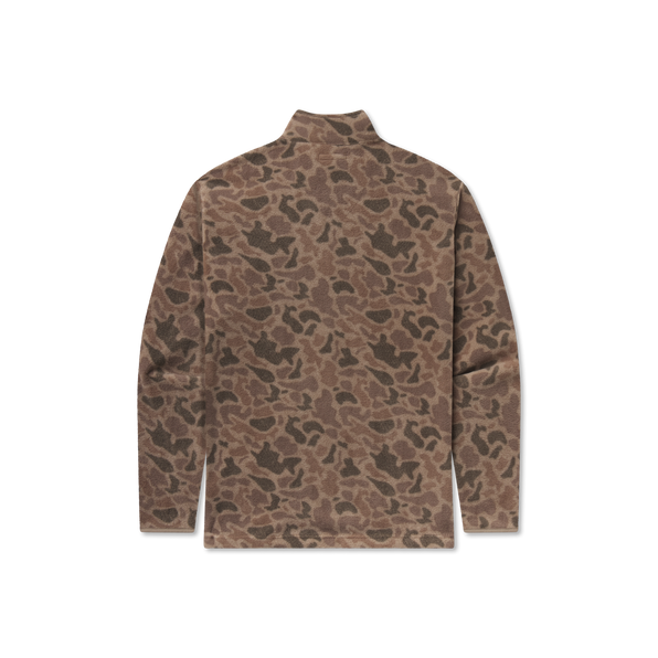 Youth Longfellow Fleece Jacket - Retro Camo