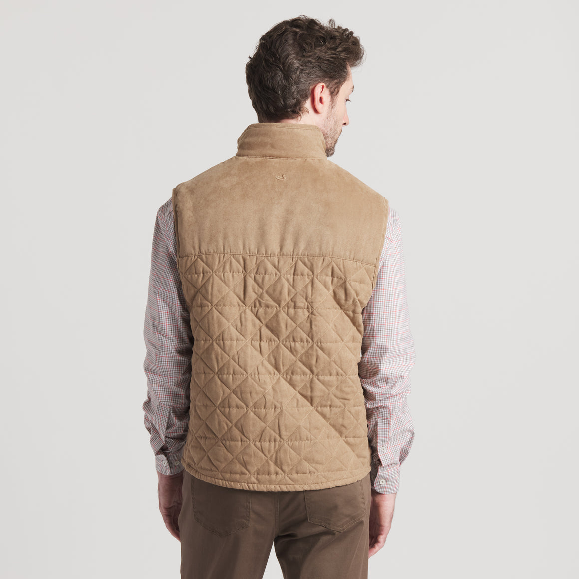Burnt               Taupe | On Model | Back
