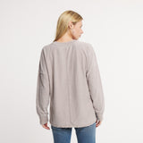 Cozy Burnt Taupe | On Model | Back