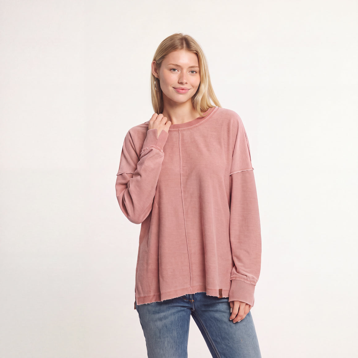Cozy Rust | On Model | Front