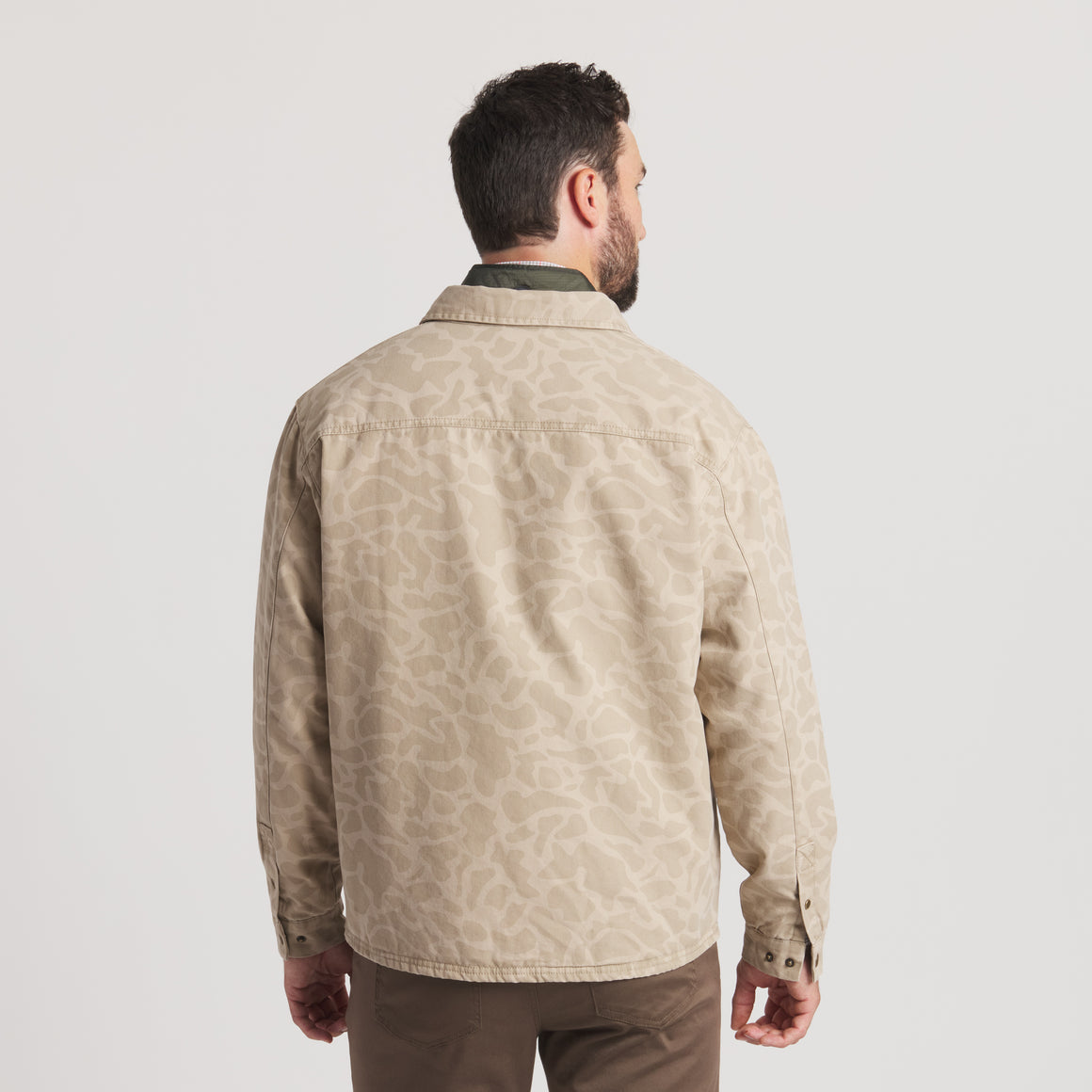 Tan Camo | ON MODEL BACK