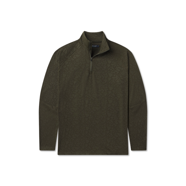 Youth Sagaponack Performance Quarterzip - Camo