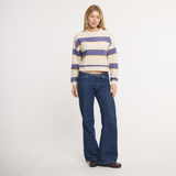 Audubon Tan & Purple Stripe | FRONT