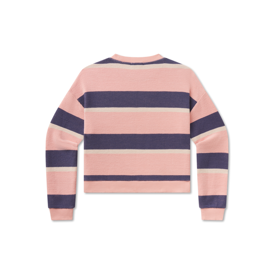 Camelia & Navy Stripe | BACK