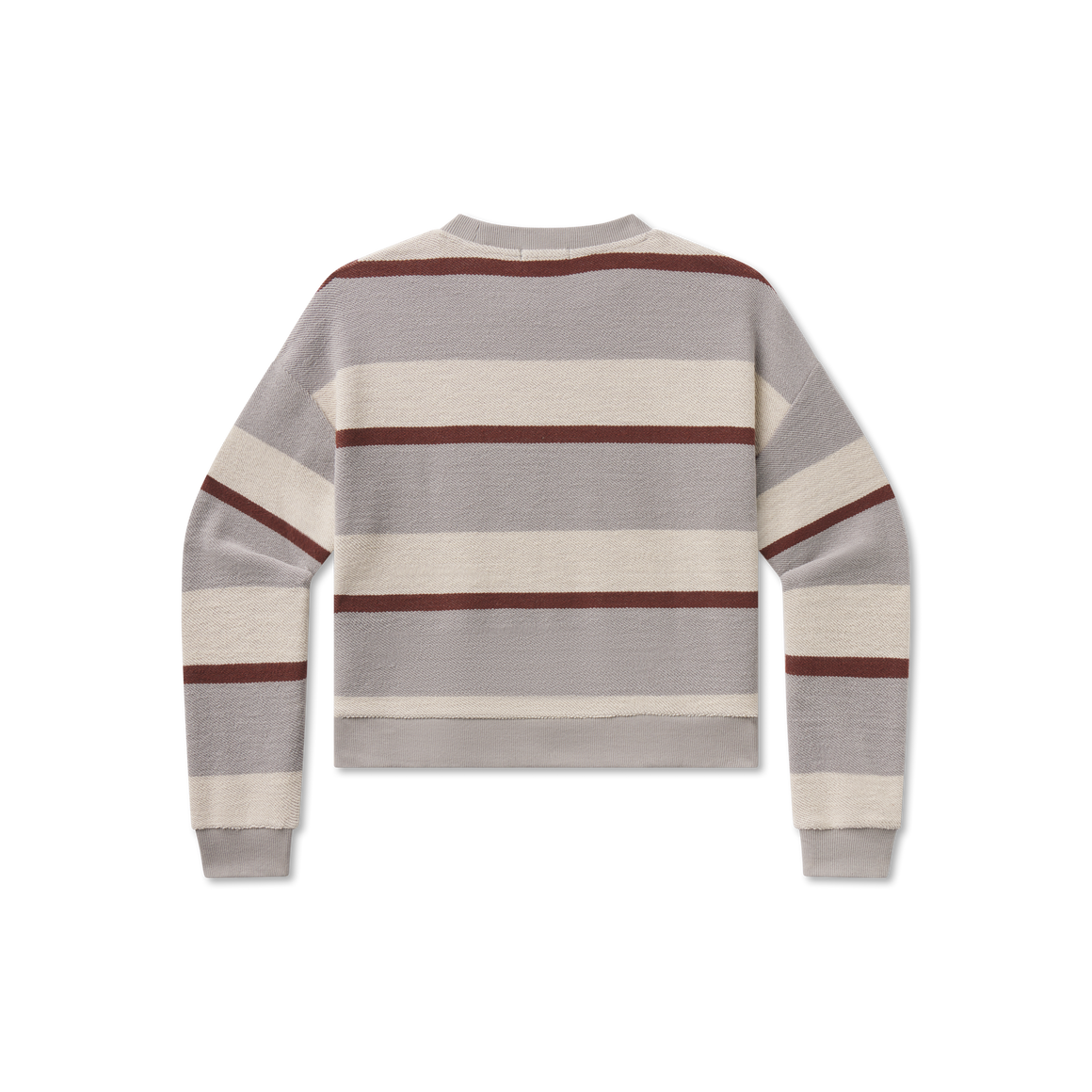 Gray & Garnet Stripe | BACK