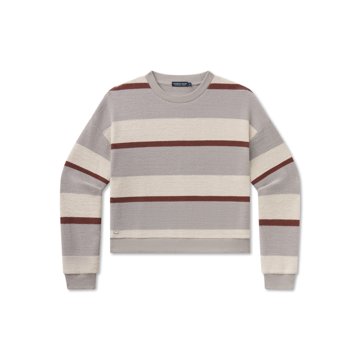Gray & Garnet Stripe