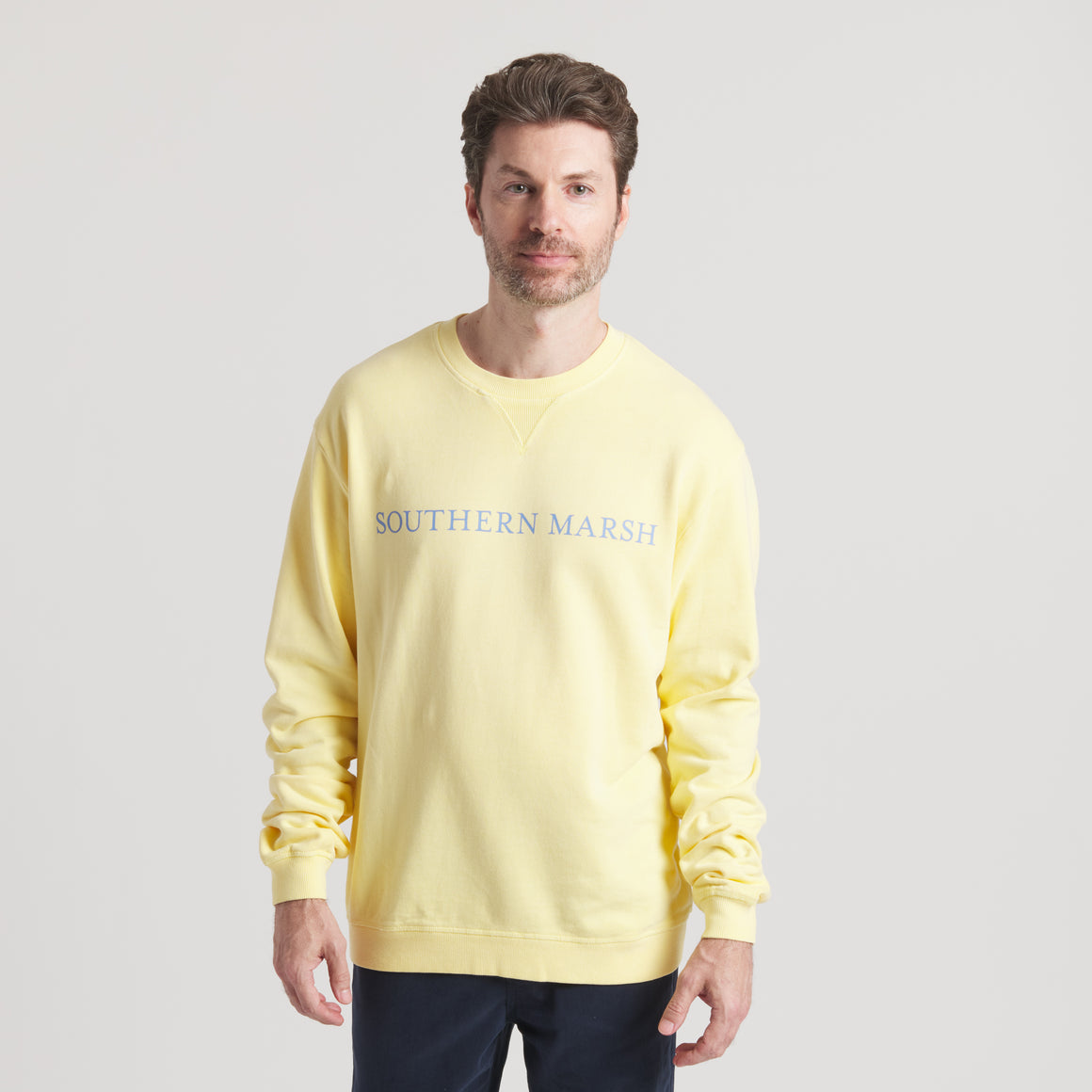 Vidalia Yellow | On Model Male Front