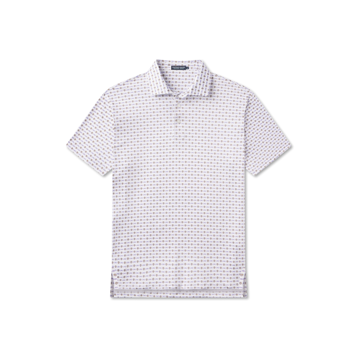 White LSU Pattern | FRONT
