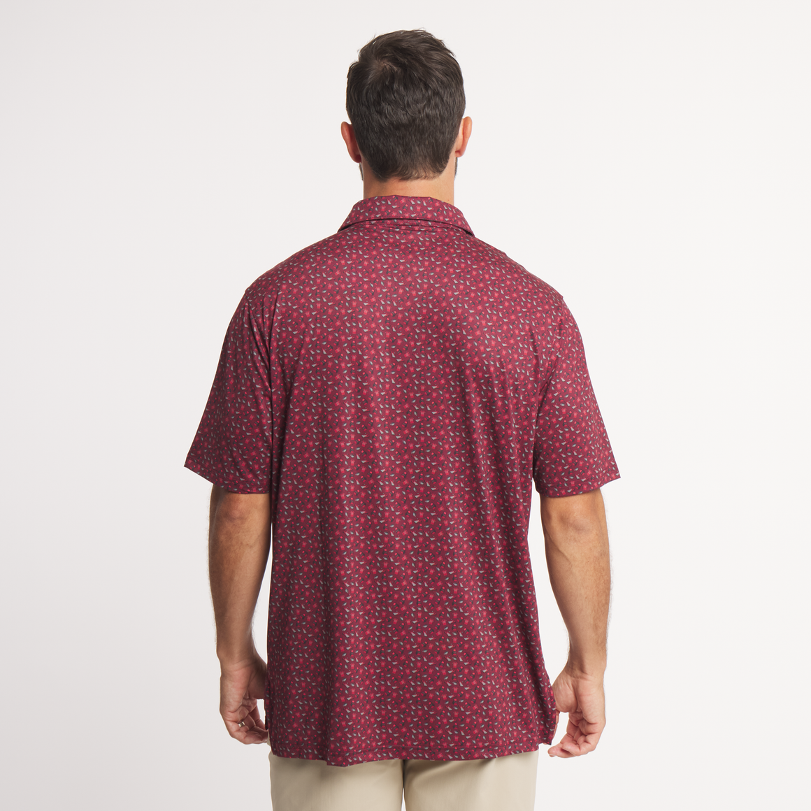 Dark Gray & Maroon Football | BACK