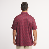 Dark Gray & Maroon Football | BACK