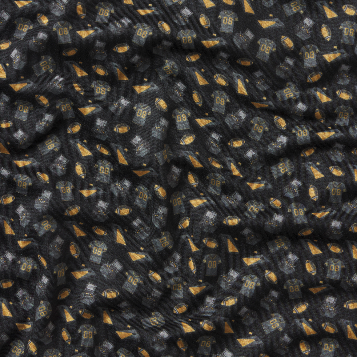 Gold & Black Football | DETAIL