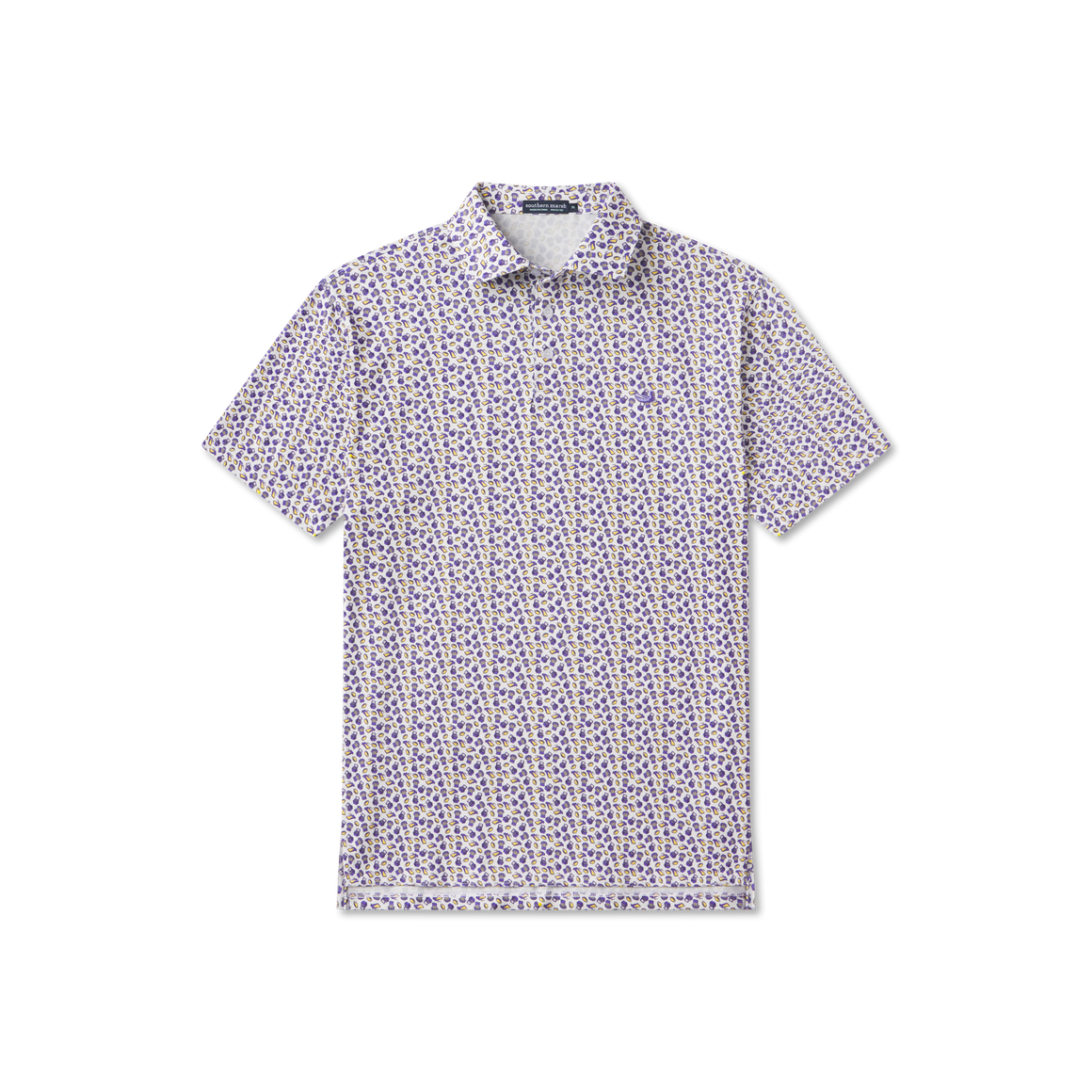 Purple & White Football | FRONT