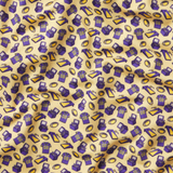 Purple & Yellow Football | DETAIL