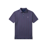Red & Navy Football | FRONT