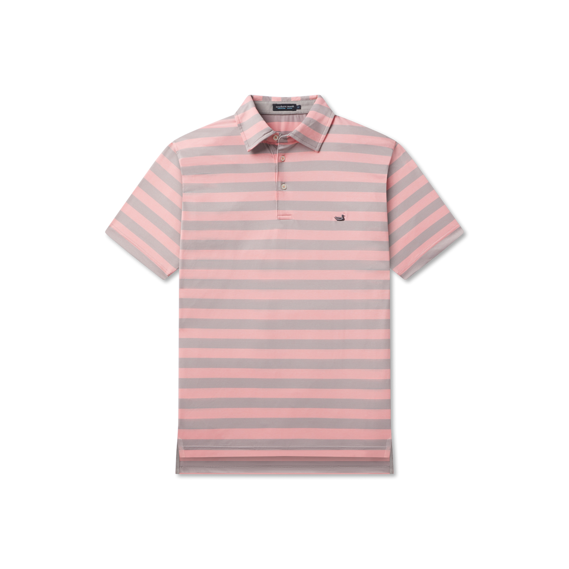 Gray and Peach Stripe | Back
