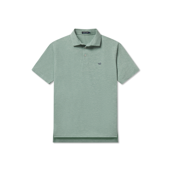 Southern Marsh Men's Long Sleeve Cocktail Mint Julep Shirt - Light Blue Cotton Shirt With Chest Pocket & Graphic Print