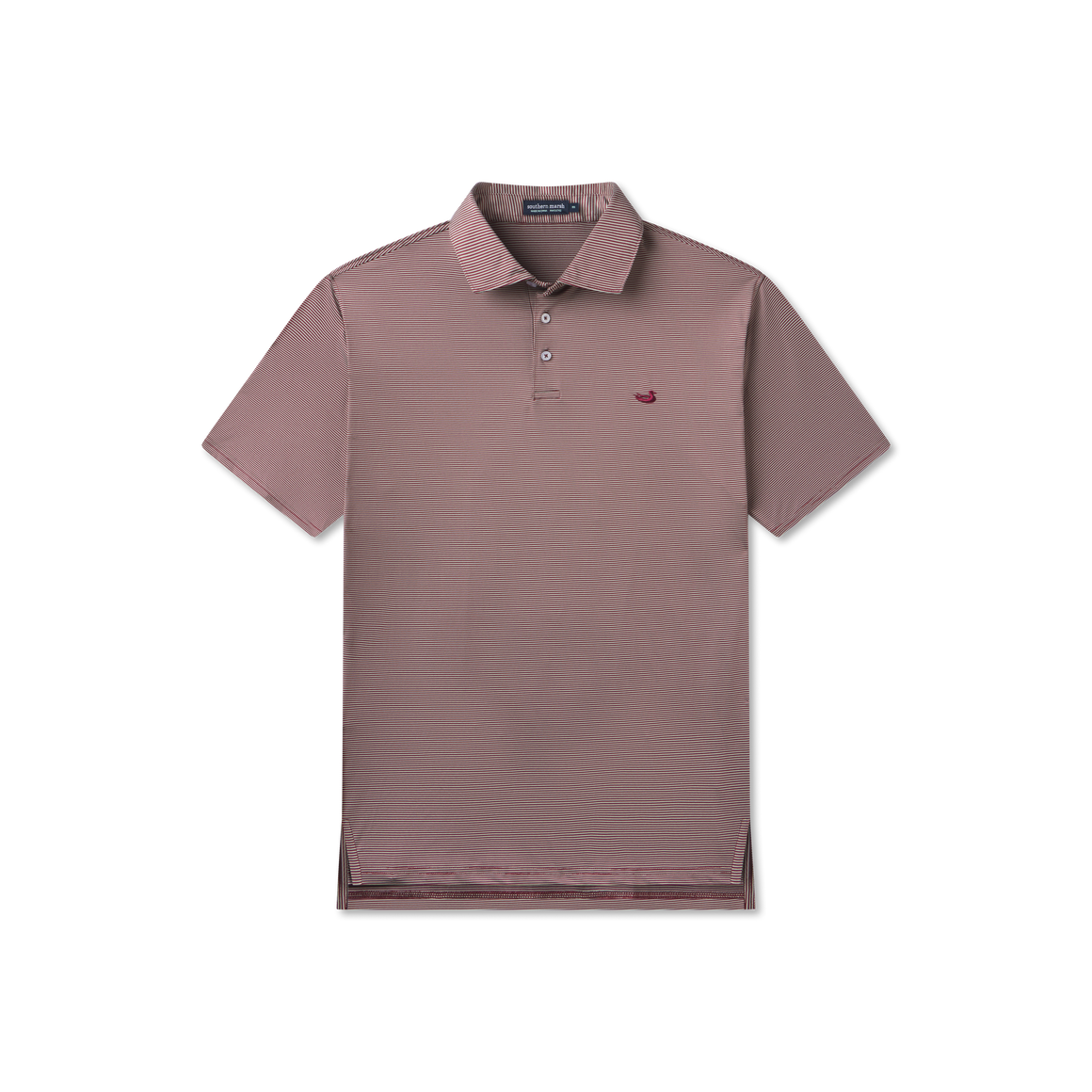Maroon & Gray Stripe | FRONT