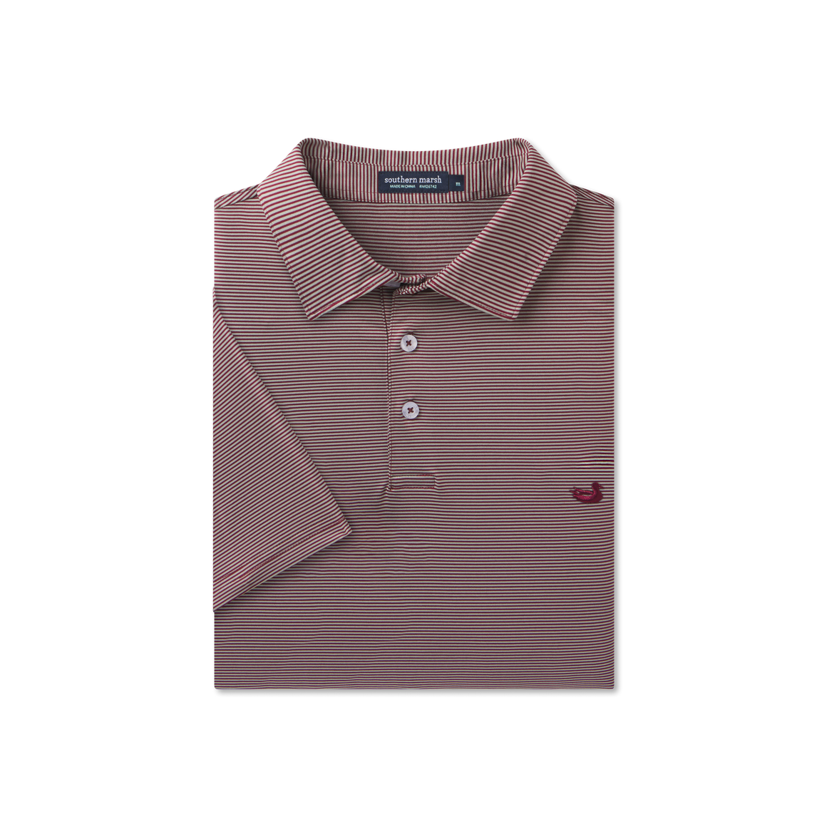 Maroon & Gray Stripe