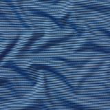 Navy & French Blue Stripes | CLOSE UP