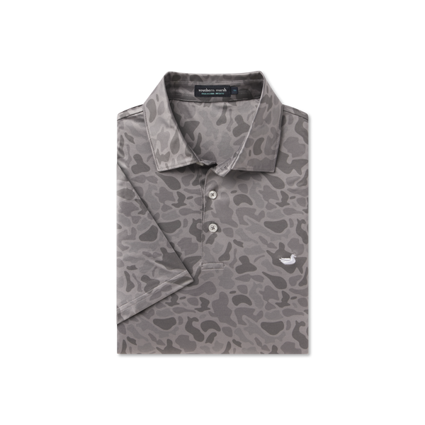 Marsh Performance Polo - Retro Camo – Southern Marsh Collection