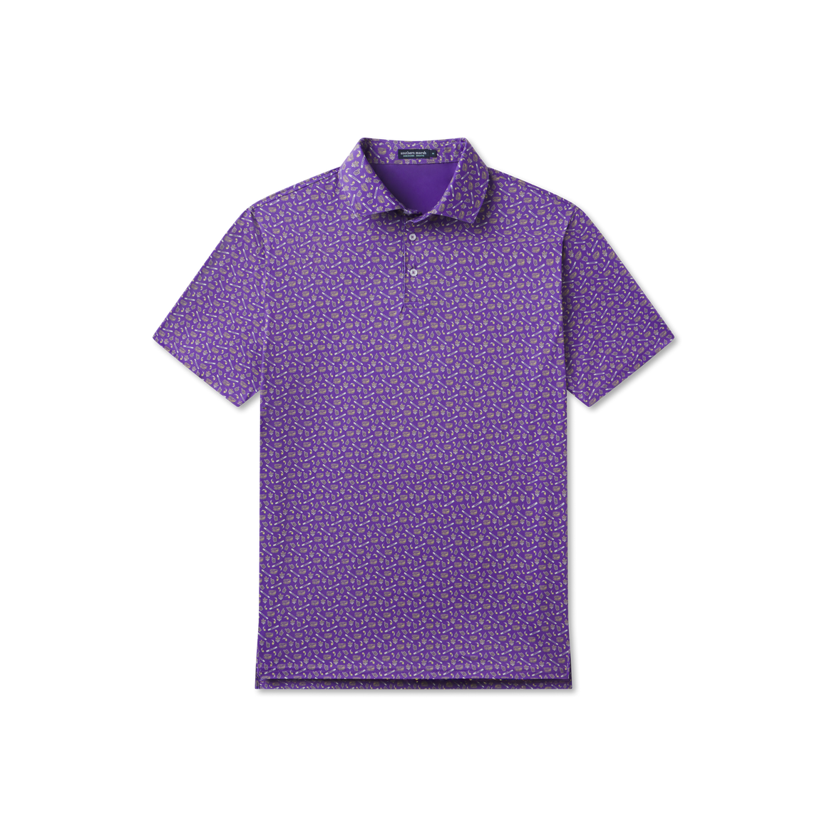 Purple Stadium Print | FRONT