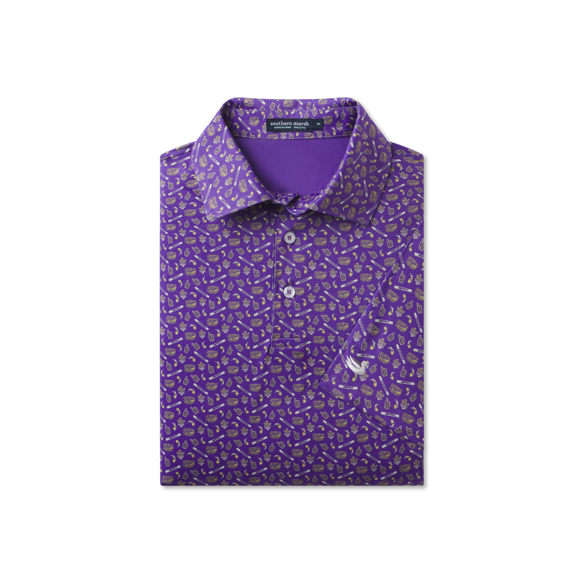 Purple Stadium Print